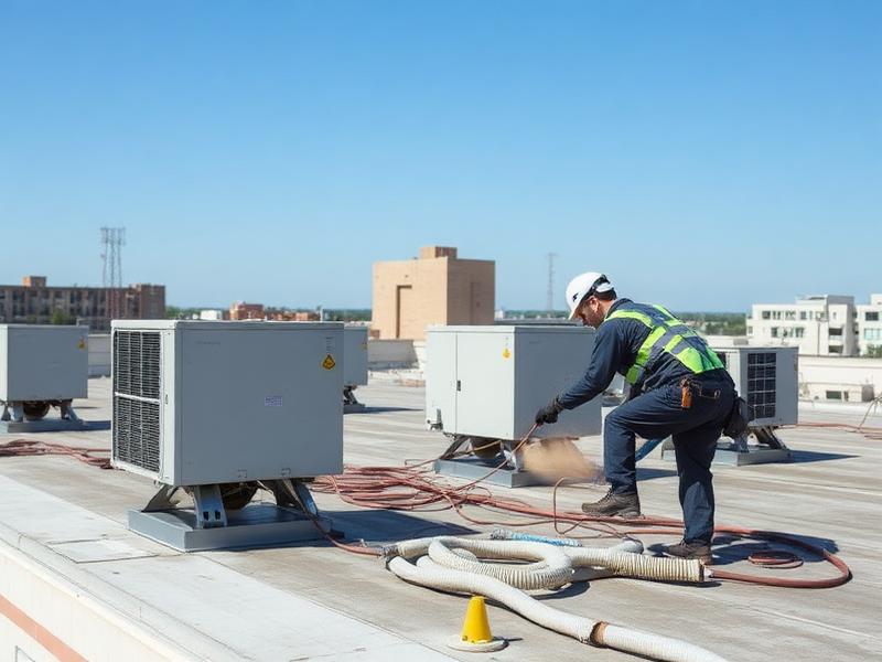 Rooftop unit overhaul
