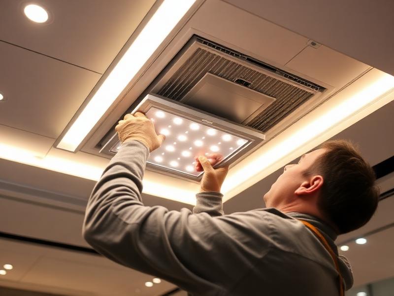LED lighting retrofit